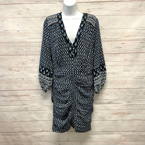 Veronica Beard Zaria ruched silk mini dress new! - Picture 3 of 10